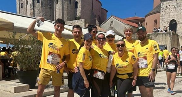 Djelatnici Klinike za plućne bolesti sudjelovali na Wings for Life World Run Zadar