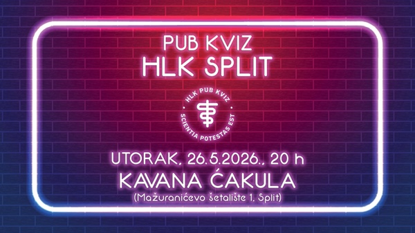 Poziv na sudjelovanje u pub kvizu Hrvatske liječničke komore