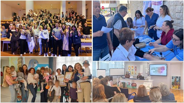 Medicinske sestre i tehničari KBC-a Split obilježili Međunarodni dan sestrinstva nizom edukativnih i humanitarnih aktivnosti