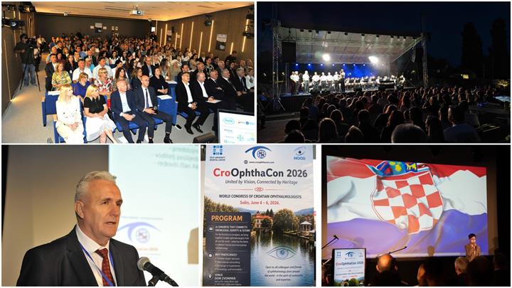 Održan 1. svjetski kongres hrvatskih oftalmologa i humanitarni koncert „Pogled koji traje“