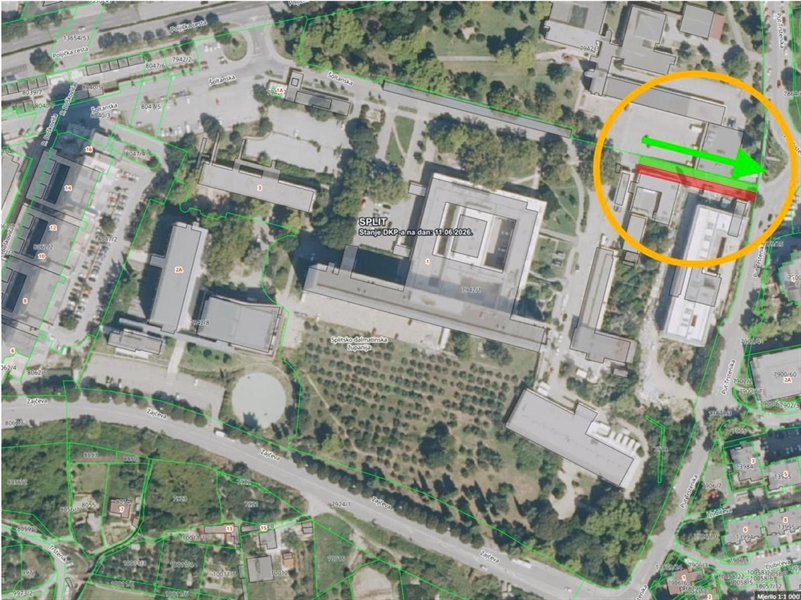 Važna obavijest: Privremena prometna regulacija na lokalitetu Križine