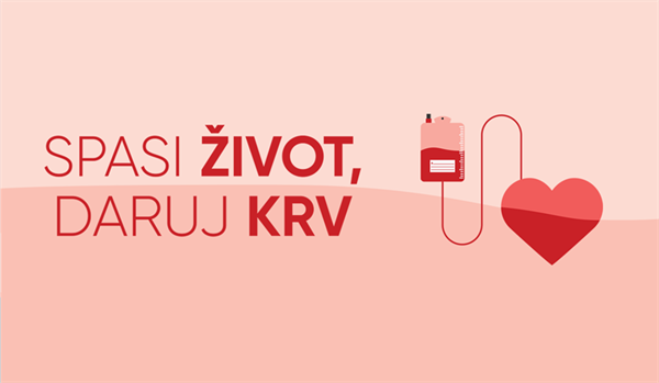 Spasi život = daruj krv!