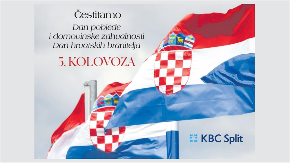 Čestitamo Dan pobjede i domovinske zahvalnosti i Dan hrvatskih branitelja!