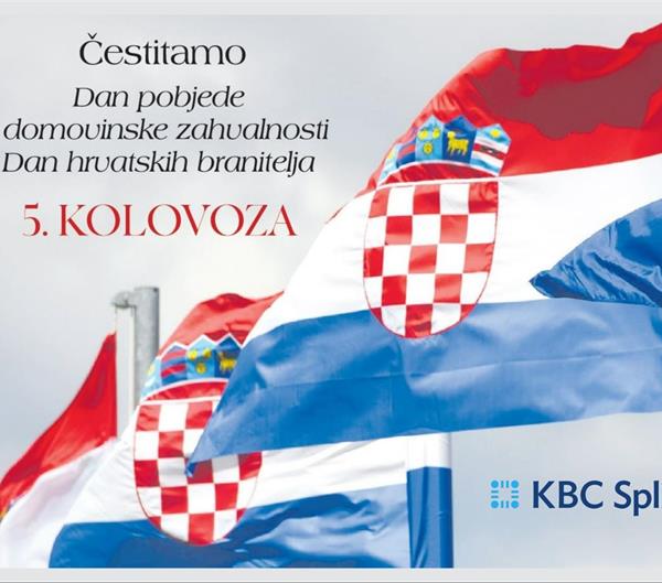Čestitamo Dan pobjede i domovinske zahvalnosti i Dan hrvatskih branitelja!