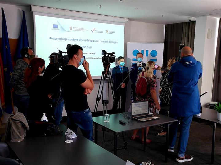 Održana završna konferencija EU projekta "Unaprijeđenje sustava dnevnih bolnica i dnevnih kirurgija KBC-a Split"