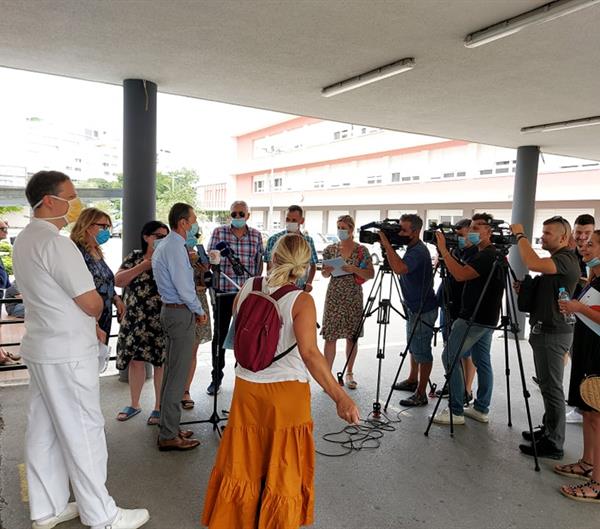 Održana konferencija za medije za EU projekt "Jačanje kapaciteta za efikasnu prevenciju bolesti u SDŽ"