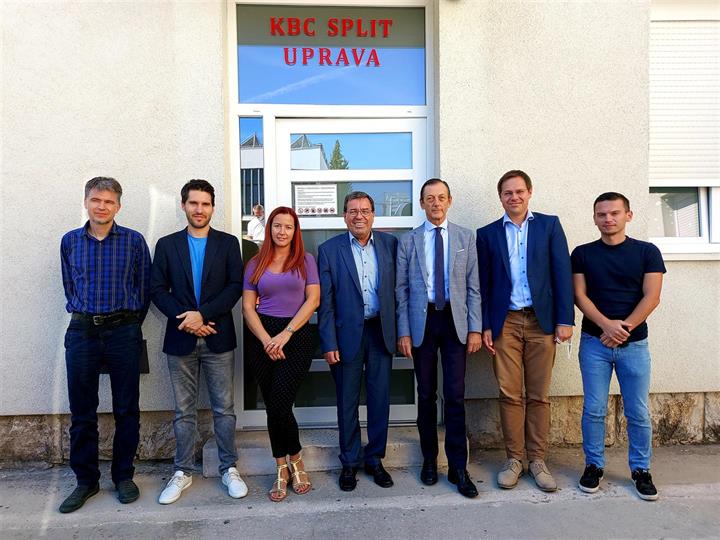 Posjet predstavnika bečke tvrtke VAMED povodom izrade studije izvedivosti za strateške objekte KBC-a Split