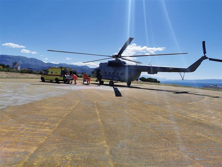 U povodu 30. obljetnice otvaranja helidroma KBC Split