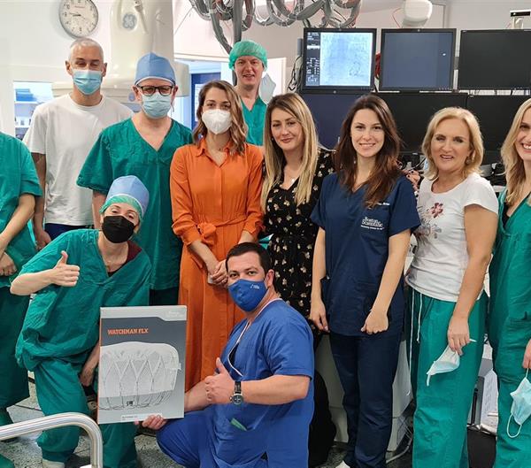 Kardiološki tim KBC-a Split ugradio prvi WATCHMAN FLX™ okluder