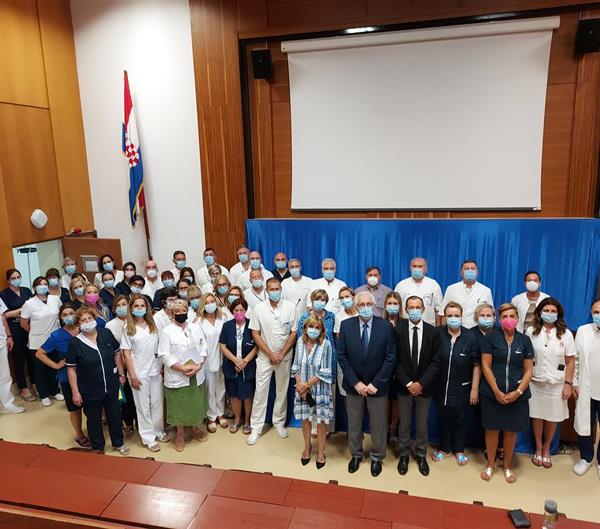 KBC-u Split dodijeljen "Medaljon općine Tomislavgrad" za zasluge u Domovinskom ratu