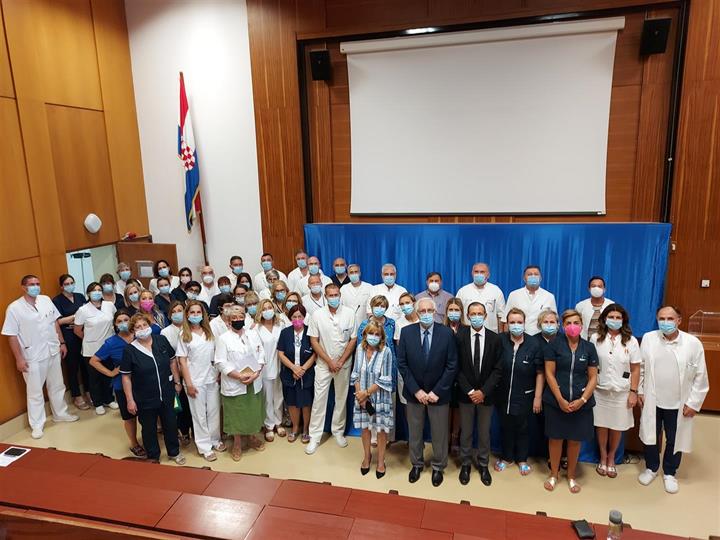 KBC-u Split dodijeljen "Medaljon općine Tomislavgrad" za zasluge u Domovinskom ratu