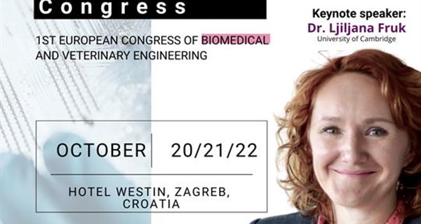 Prvi Europski kongres biomedicinskog i veterinarskog inženjerstva, 20.-22. 10. 2022. u Zagrebu