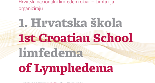 1. Hrvatska škola limfedema, 16.-17. 9. 2022. u Splitu