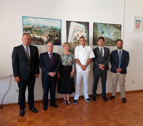 Veleposlanik Savezne Republike Brazil i počasni konzul u posjetu KBC-u Split