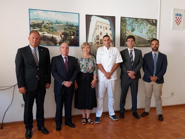 Veleposlanik Savezne Republike Brazil i počasni konzul u posjetu KBC-u Split