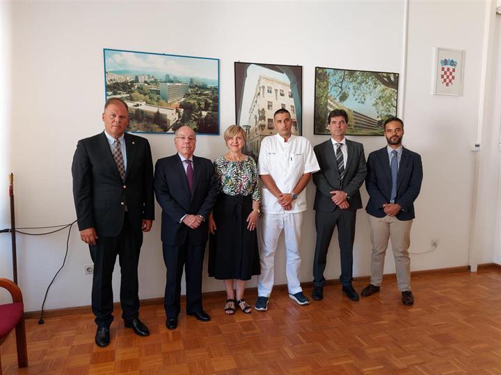 Veleposlanik Savezne Republike Brazil i počasni konzul u posjetu KBC-u Split