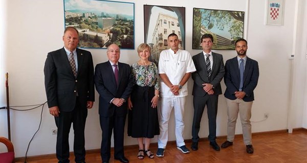 Veleposlanik Savezne Republike Brazil i počasni konzul u posjetu KBC-u Split