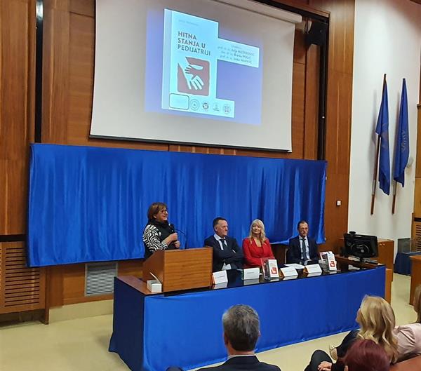 U KBC-u Split održana promocija sveučilišnog udžbenika "Hitna stanja u pedijatriji" i tečaja Avanced Paediatric Life Support