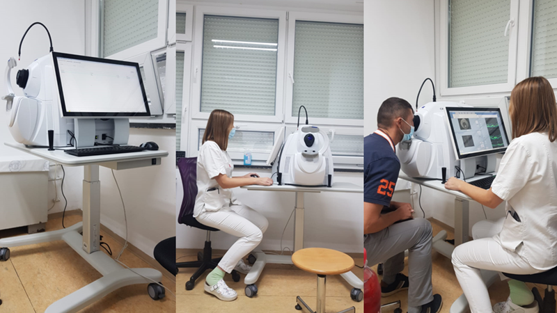 Optička koherentna tomografija s angiografijom (OCTA) od nedavno u Klinici za očne bolesti...