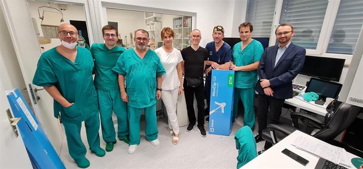 Prva intervencijska procedura transkateterskog popravka mitralnog zalistka u KBC Split