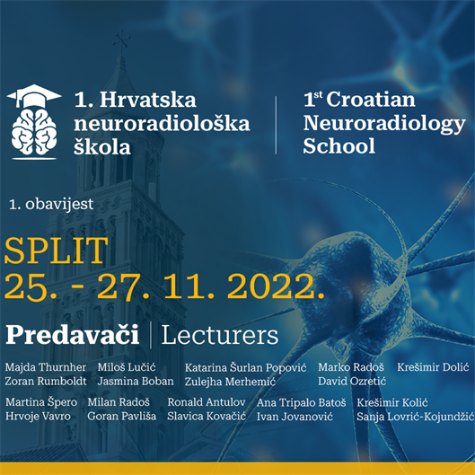 U Splitu održana 1. Hrvatska neuroradiološka škola