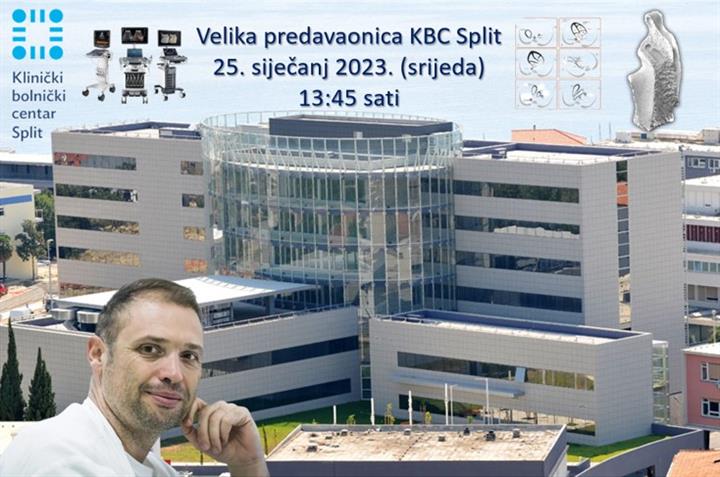 Dr. Ivan Zmijanović: „45 minuta fetalne ehokardiografije“; velika predavaonica KBC Split 25.01.2023. u 13:45 sati