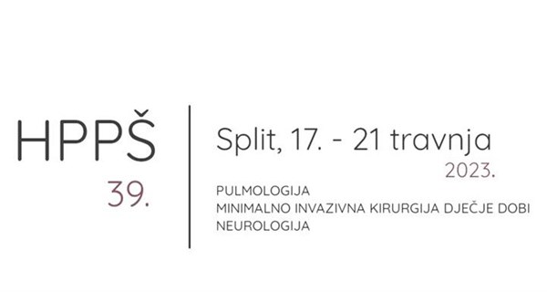 39. Hrvatska proljetna pedijatrijska škola - Split, 17. - 21. travnja 2023.
