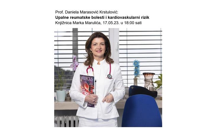 Predavanje "Upalne reumatske bolesti i kardiovaskularni rizik", 17. 5. 2023. u 18 h, GKMM