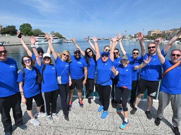 Djelatnici Klinike za neurologiju sudjelovali na Wings for Life World Run Zadar