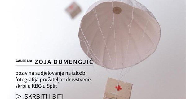 "SKRBITI I BITI" - poziv na sudjelovanje na izložbi fotografija pružatelja zdravstvene skrbi u KBC-u Split u bolničkoj Galeriji Zoja Dumengjić