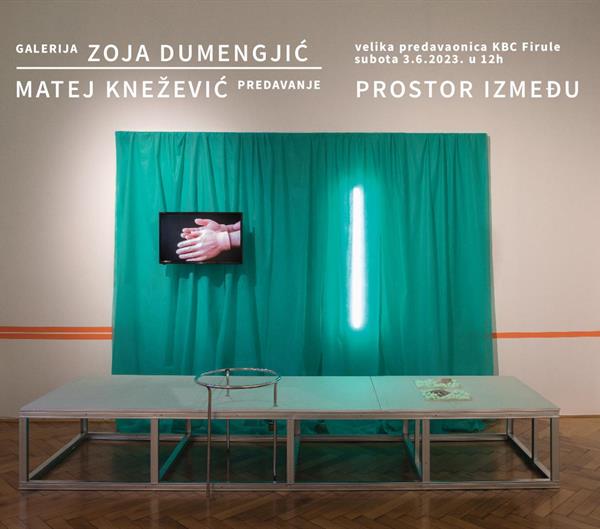 Predavanje "Prostor između" liječnika i umjetnika Mateja Kneževića