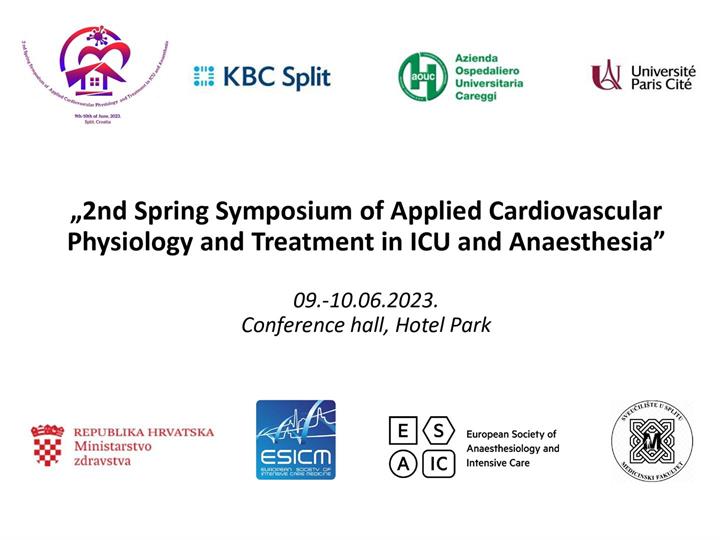 “2nd Spring Symposium of Applied Cardiovascular Physiology and Treatment In ICU and Anaesthesia”