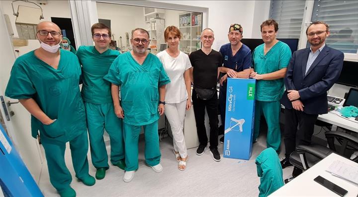 Prve intervencijske procedure transkateterskog zatvaranja paravalvularnog propuštanja i transkateterske balonske mitralne valvuloplastike u KBC-u Split