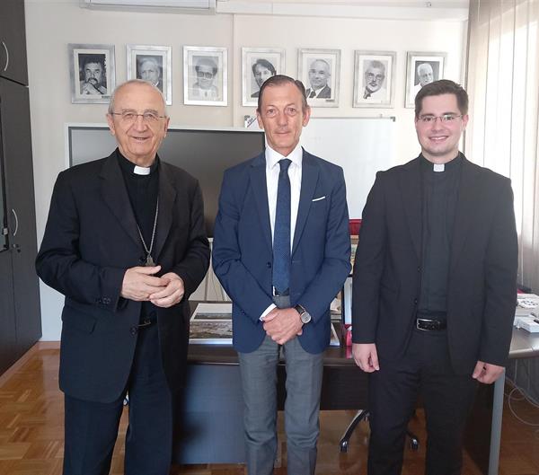 Posjet apostolskog upravitelja Splitsko-makarske nadbiskupije mons. Želimira Puljića