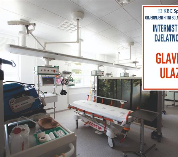 Obavijest za pacijente: Od 19. srpnja Hitni interni prijem nalazi se na Firulama