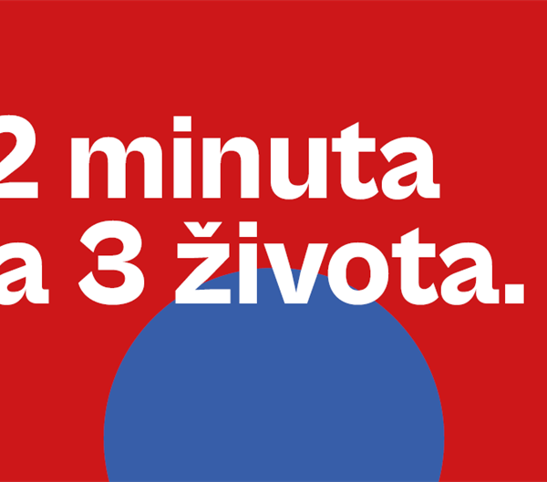 Kampanja darivanja krvi "12 minuta za 3 života"