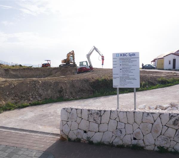 Službeno otvoreni radovi na helidromu KBC-a Split