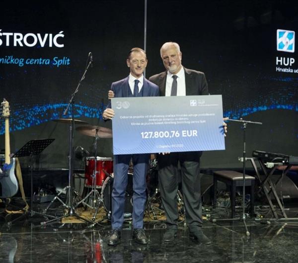 Donacija Hrvatske udruge poslodavaca KBC-u Split za projekt obnove Klinike za plućne bolesti