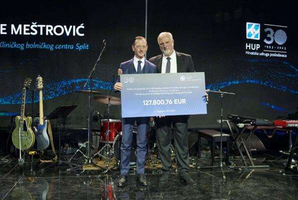 Donacija Hrvatske udruge poslodavaca KBC-u Split za projekt obnove Klinike za plućne bolesti