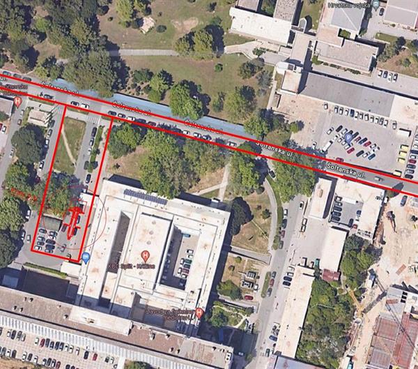 Obavijest o privremenom zatvaranju i regulaciji prometa na lokalitetu Križine 5. veljače 2024.