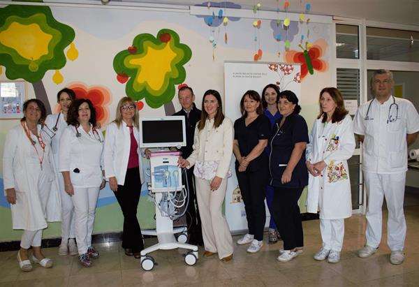Klinici za dječje bolesti doniran neonatalni ventilator