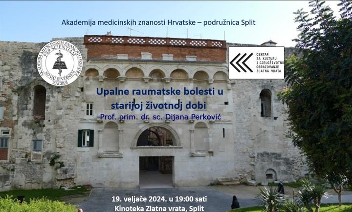 Predavanje „Upalne reumatske bolesti u starijoj životnoj dobi“