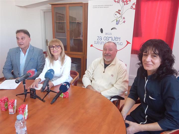 9. travnja - humanitarni koncert „Dalmacija za svoju dicu“ za Kliniku za dječje bolesti