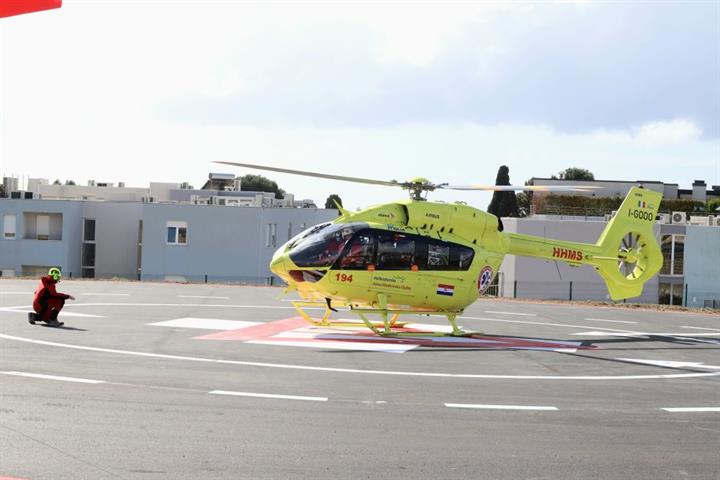 Svečano otvoren rekonstruirani helidrom KBC-a Split