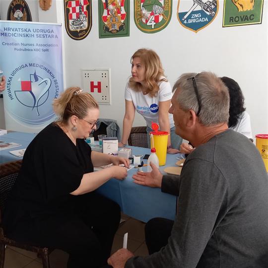 Javnozdravstvena akcija za veterane 4. gardijske brigade