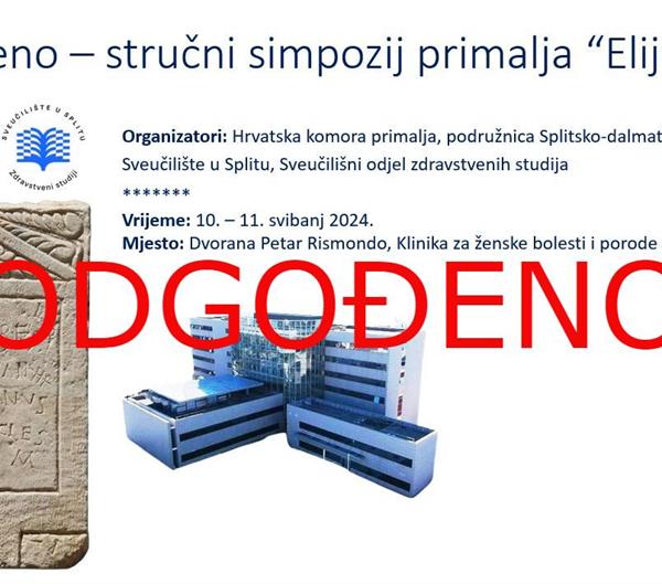 Prvi znastveno stručni simpozij primalja “ELIJA SOTERA” - Split, 10. i 11. svibnja 2024.