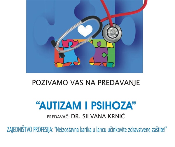 Međunarodni dan sestrinstva: predavanje "Autizam i psihoza"