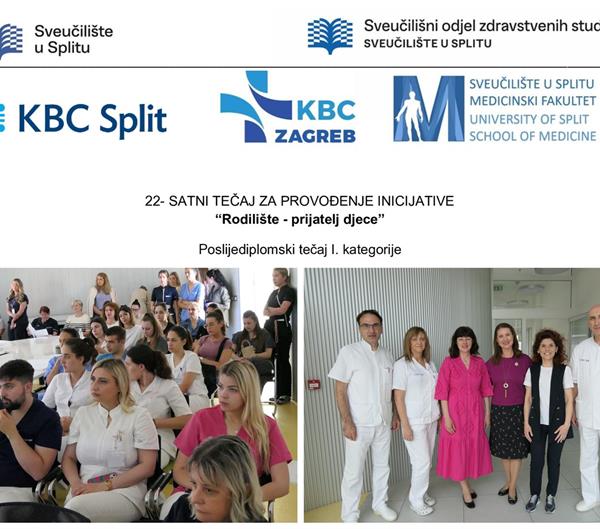 Započeo tečaj za provođenje inicijative „Rodilište - prijatelj djece“