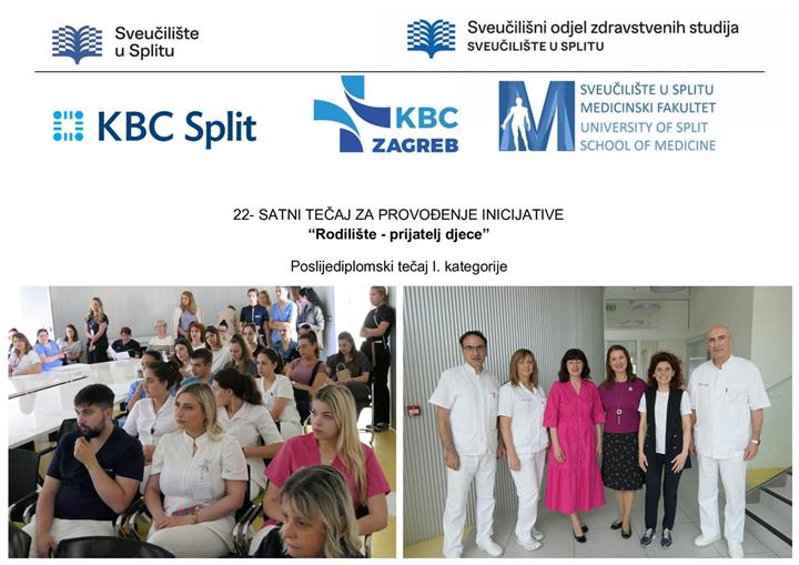 Započeo tečaj za provođenje inicijative „Rodilište - prijatelj djece“