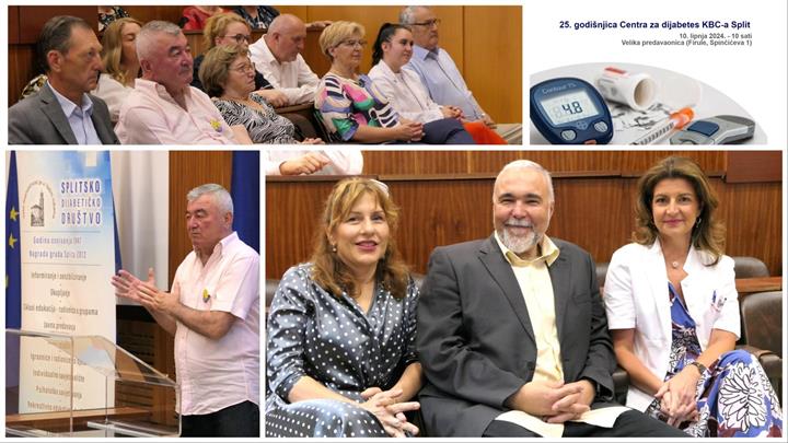 Obilježena 25. godišnjica Centra za dijabetes KBC-a Split